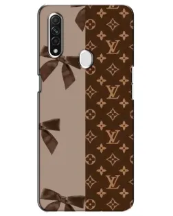 Чехол для OPPO A31 с картинкой «Louis Vuitton — банты»