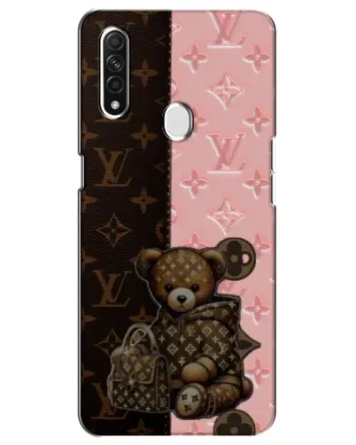 Чехол для OPPO A31 с картинкой «Мишка в стиле LV»