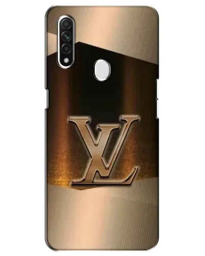 Чехол для OPPO A31 с картинкой «LV — золотое сияние»