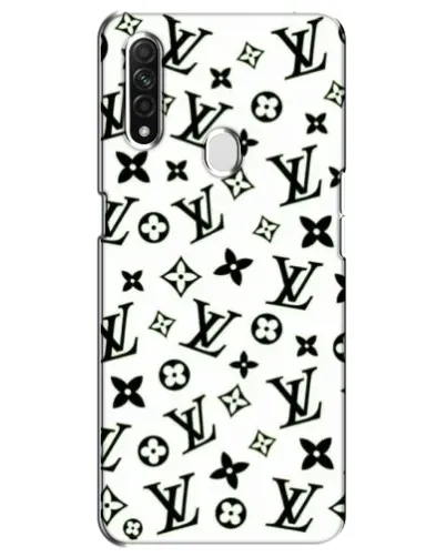 Чехол для OPPO A31 с картинкой «Монохромный хаос LV»