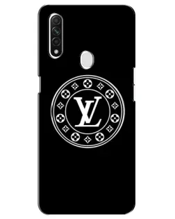 Чехол для OPPO A31 с картинкой «LV — печать стиля»