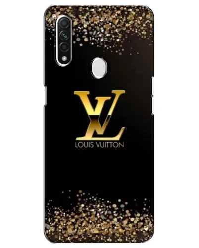 Чехол для OPPO A31 с картинкой «LV — золотые искры»