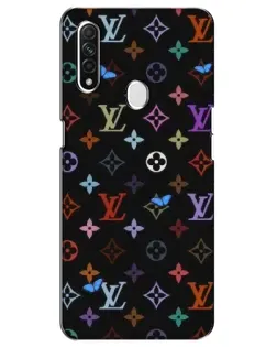 Чехол для OPPO A31 с картинкой «Цветная монограмма LV»