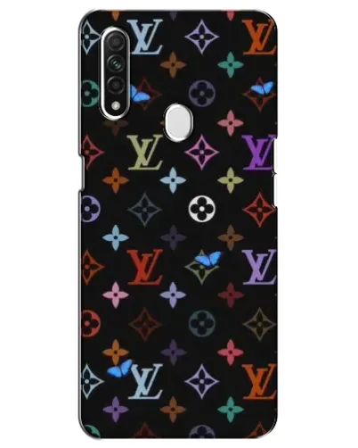 Чехол для OPPO A31 с картинкой «Цветная монограмма LV»