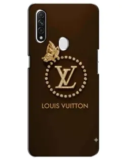 Чехол для OPPO A31 с картинкой «LV — золотая печать»
