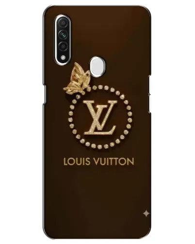 Чехол для OPPO A31 с картинкой «LV — золотая печать»