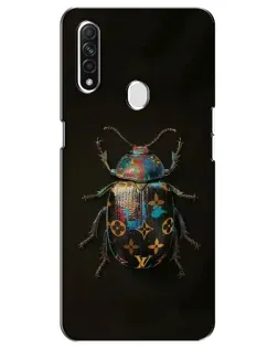 Чехол для OPPO A31 с картинкой «LV — мраморный принт»