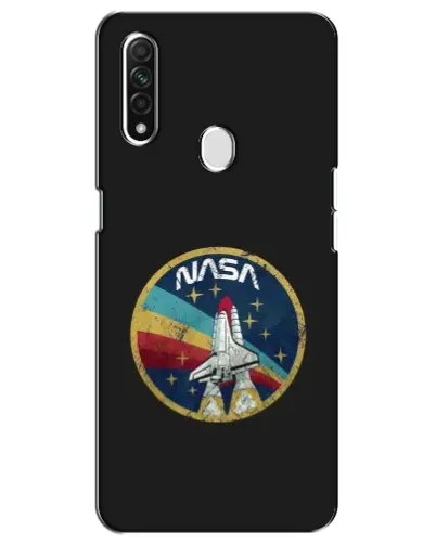 Чехол для OPPO A31 с картинкой «NASA — эмблема миссии»