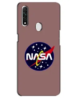 Чехол для OPPO A31 с картинкой «NASA — ретро космос»