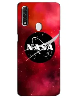 Чехол для OPPO A31 с картинкой «NASA — красная туманность»