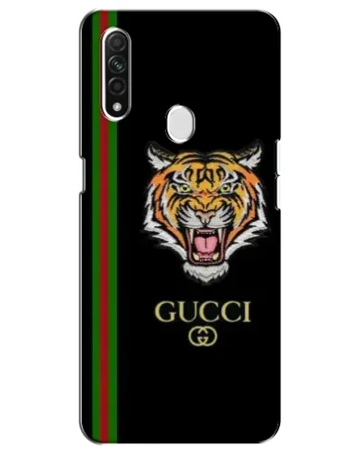 Чехол для OPPO A31 с картинкой «Тигр Gucci»