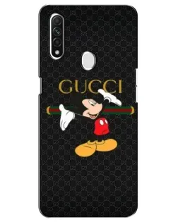 Чехол для OPPO A31 с картинкой «Микки Маус Gucci»