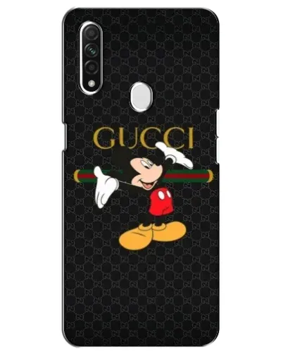 Чехол для OPPO A31 с картинкой «Микки Маус Gucci»