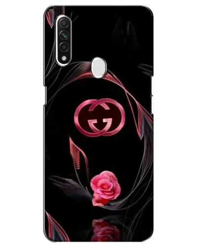 Чехол для OPPO A31 с картинкой «Gucci — неоновая роза»