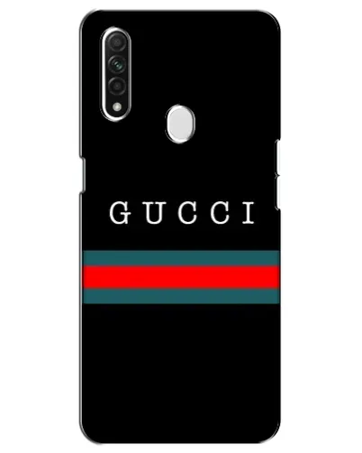 Чехол для OPPO A31 с картинкой «Gucci — красный пояс»