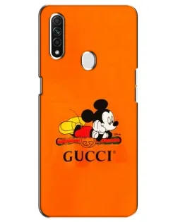 Чехол для OPPO A31 с картинкой «Микки Маус Gucci — оранж» Чехол для OPPO A31 с картинкой «Микки Маус Gucci — оранж»