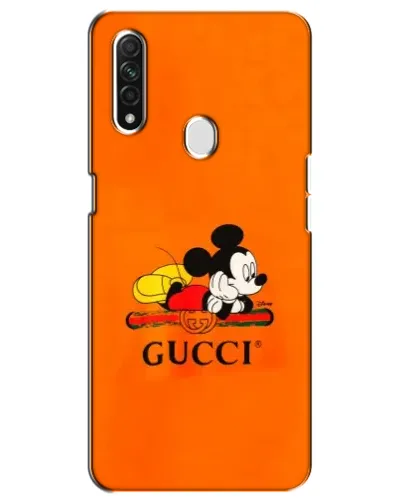 Чохол для OPPO A31 з картинкою «Міккі Маус Gucci — помаранч» Чохол для OPPO A31 з картинкою «Міккі Маус Gucci — помаранч»