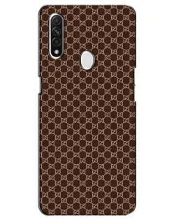 Чехол для OPPO A31 с картинкой «Gucci — шоколадная сетка» Чехол для OPPO A31 с картинкой «Gucci — шоколадная сетка»