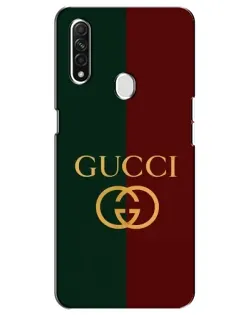 Чехол для OPPO A31 с картинкой «Gucci — темно-зеленый градиент» Чехол для OPPO A31 с картинкой «Gucci — темно-зеленый градиент»