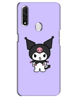 Чехол для OPPO A31 с картинкой «Kuromi — нежный фиолетовый»