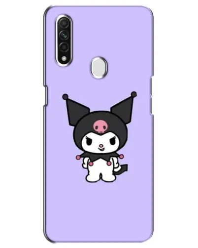 Чехол для OPPO A31 с картинкой «Kuromi — нежный фиолетовый»