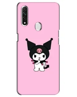 Чехол для OPPO A31 с картинкой «Kuromi — розовая нежность»