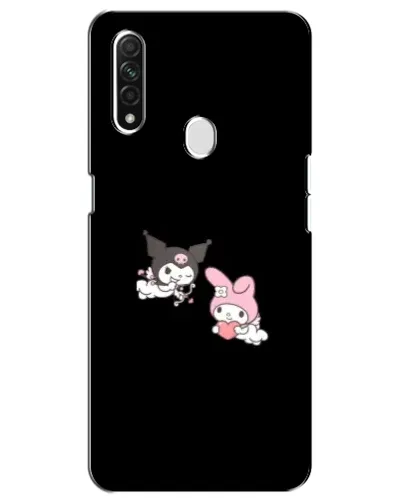 Чехол для OPPO A31 с картинкой «My Melody и Kuromi»