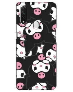 Чехол для OPPO A31 с картинкой «Паттерн голов Куроми»