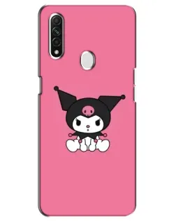 Чехол для OPPO A31 с картинкой «Хмурая Kuromi»