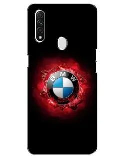 Чохол для OPPO A31 з картинкою «Логотип BMW — спалах»