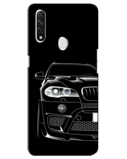 Чохол для OPPO A31 з картинкою «Темний силует BMW»