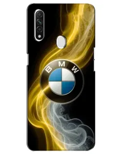 Чохол для OPPO A31 з картинкою «Золотистий дим BMW»