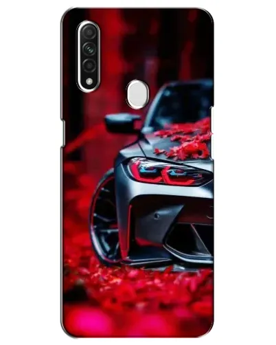 Чохол для OPPO A31 з картинкою «Спортивна BMW та квіти» Чохол для OPPO A31 з картинкою «Спортивна BMW та квіти»