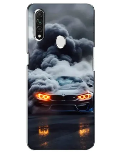 Чохол для OPPO A31 з картинкою «BMW у диму» Чохол для OPPO A31 з картинкою «BMW у диму»
