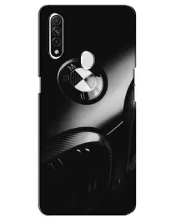Чохол для OPPO A31 з картинкою «Емблема BMW — макро»