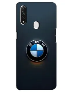 Чохол для OPPO A31 з картинкою «Логотип BMW — мінімалізм»
