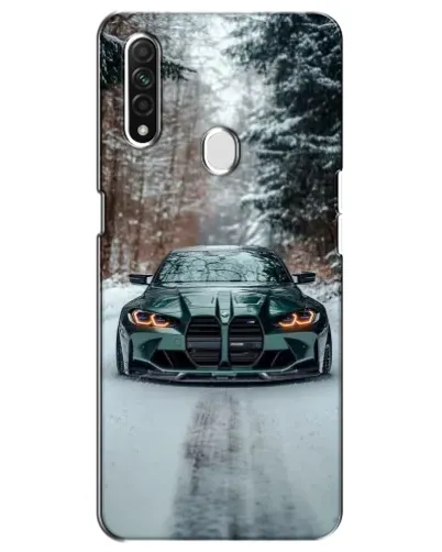 Чохол для OPPO A31 з картинкою «BMW у зимовому лісі» Чохол для OPPO A31 з картинкою «BMW у зимовому лісі»