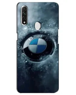 Чохол для OPPO A31 з картинкою «Логотип BMW — лід»