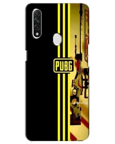 Чехол для OPPO A31 с картинкой «PUBG — камуфляжный шлем»