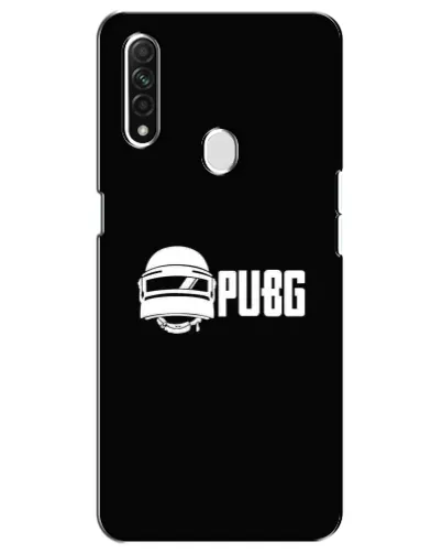 Чехол для OPPO A31 с картинкой «PUBG — классический лого»