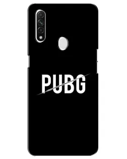 Чехол для OPPO A31 с картинкой «PUBG — белый логотип» Чехол для OPPO A31 с картинкой «PUBG — белый логотип»