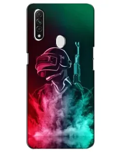 Чехол для OPPO A31 с картинкой «PUBG — огненный воин» Чехол для OPPO A31 с картинкой «PUBG — огненный воин»