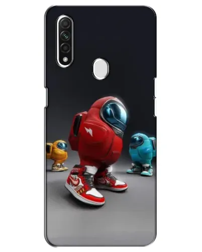 Чохол для OPPO A31 з картинкою «Among Us — 3D стиль»