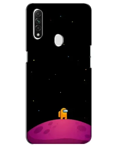 Чохол для OPPO A31 з картинкою «Самотній герой на планеті»