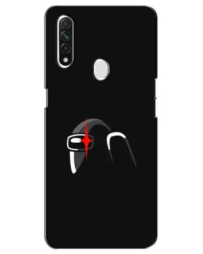 Чохол для OPPO A31 з картинкою «Among Us шолом»