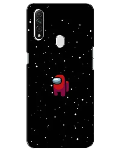 Чохол для OPPO A31 з картинкою «Червоний Among Us»