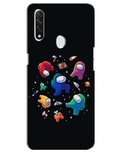 Чохол для OPPO A31 з картинкою «Among Us космос»