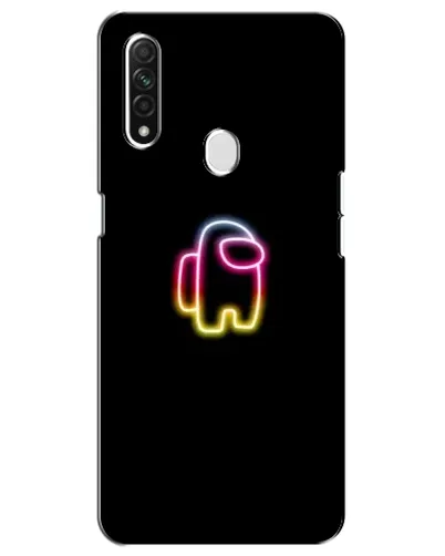 Чохол для OPPO A31 з картинкою «Among Us градієнт»