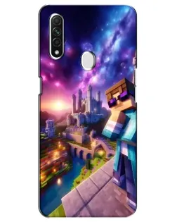 Чехол для OPPO A31 с картинкой «Стив и космос»