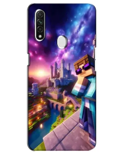 Чехол для OPPO A31 с картинкой «Стив и космос»
